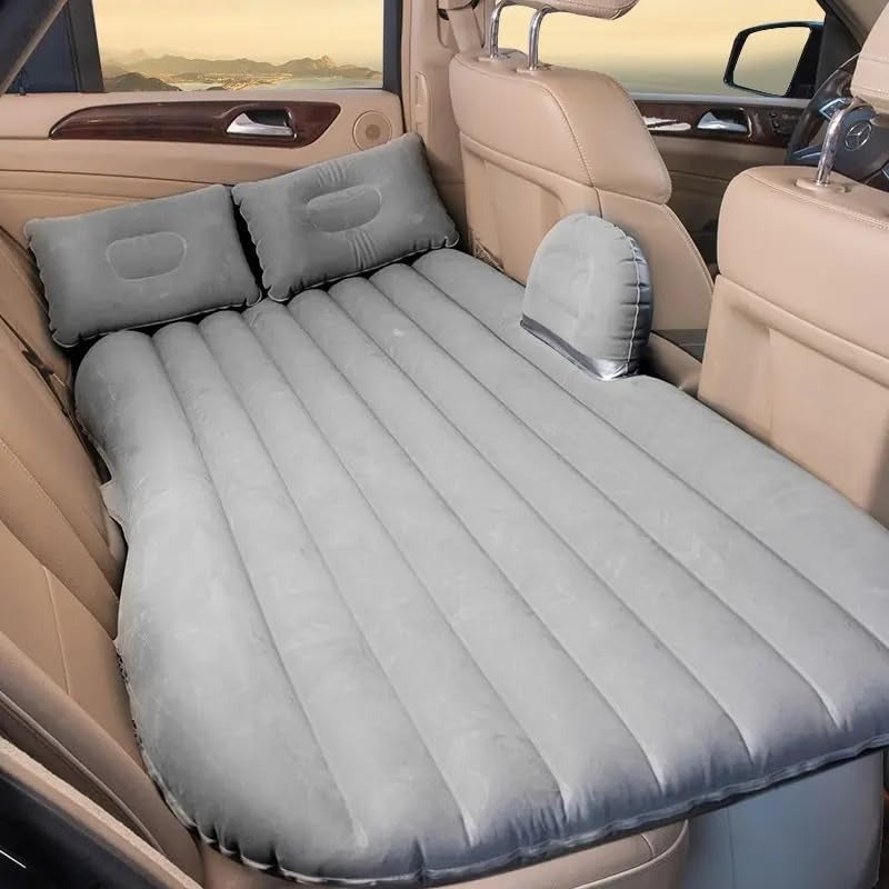 ToolWide™- Grey Inflatable Car Bed (AIRPUMP FREE)