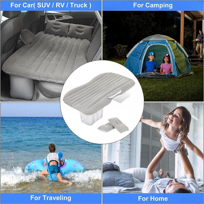 ToolWide™- Grey Inflatable Car Bed (AIRPUMP FREE)